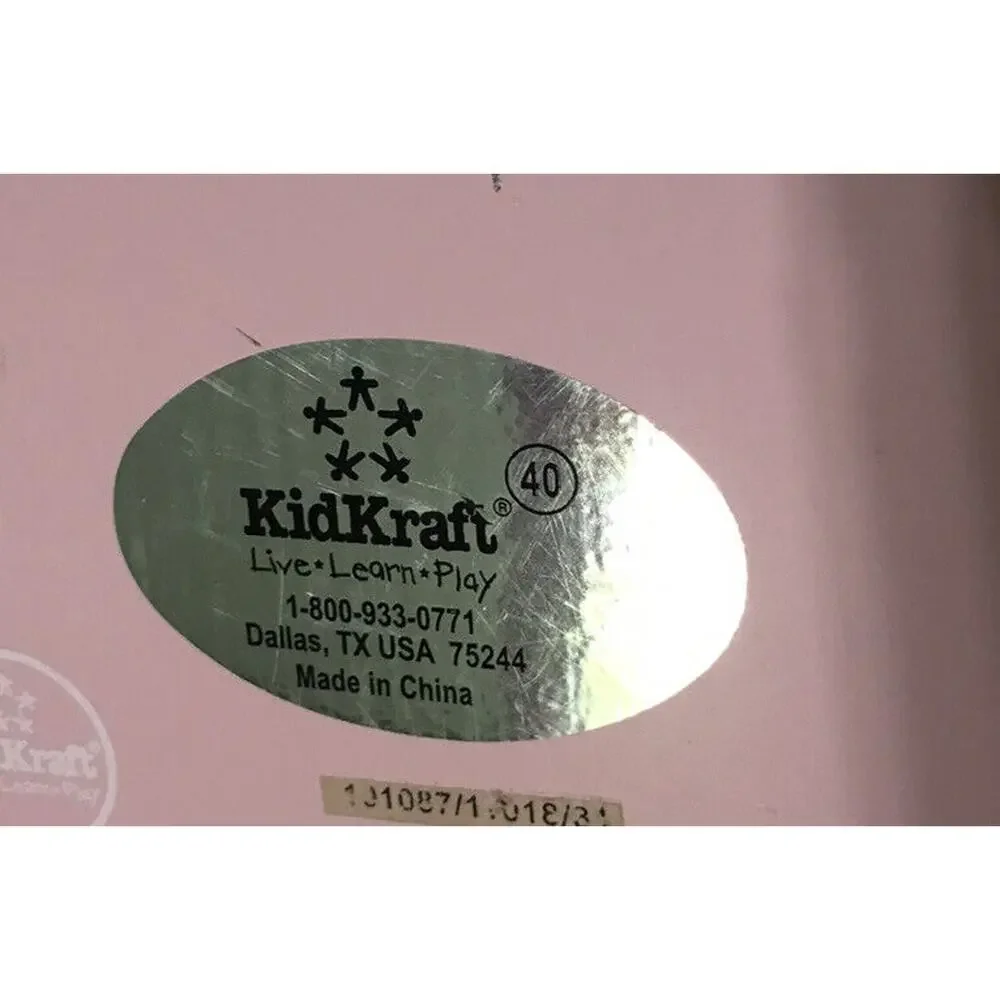 KidKraft John Deere Quality Pink Decorative Wooden Shelf 16